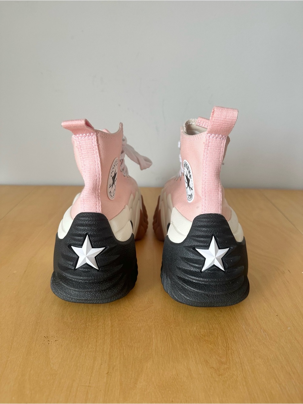NWOT Converse Run Star Motion High Top Chunky Platform Sneakers in Pink, Sz 7.5 - Picture 5 of 10